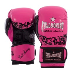 Guantes de Boxeo FullBoxing Rosa 10 oz Brookling