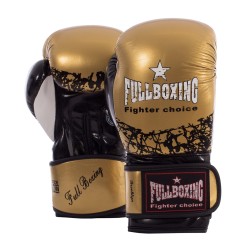 Guantes de Boxeo FullBoxing Oro 10 oz Brookling