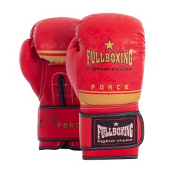 Guantes de Boxeo FullBoxing Rojo 10 oz Force