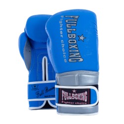 Guantes de Boxeo FullBoxing Azul 10 oz Master