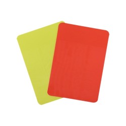 Set Tarjeta Árbitro Color Roja /Amarilla Softee Arbitros Tarjetas y Tarjeteros