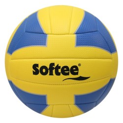 Balón Voley Softee Sun Amarillo/Azul 5