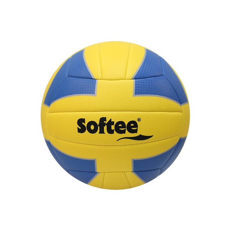 Balón Voley Softee Sun Amarillo/Azul 5