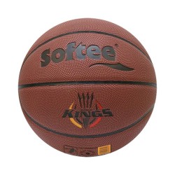 Balón Baloncesto Softee Cuero Marrón 5