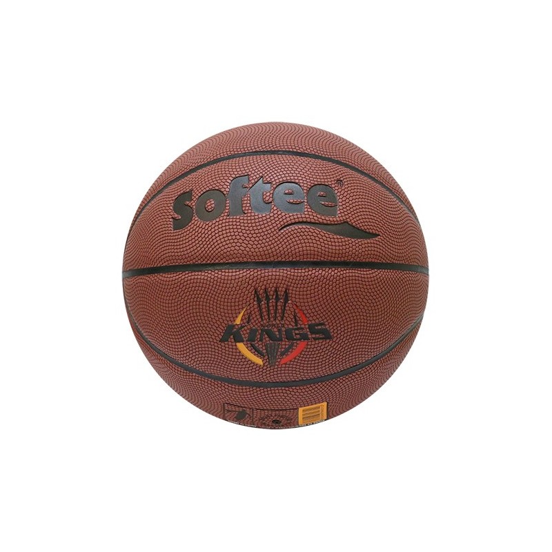 Balón Baloncesto Softee Cuero Marrón 5