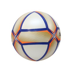 Balón Fútbol Sala Softee Prime Híbrido Blanco/Azul/Naranja/Oro Sala 62