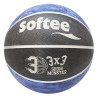 Balón Baloncesto Softee Nylon Monster Negro/Azul 6