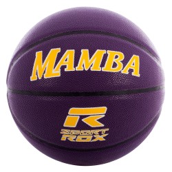 Balón Baloncesto Cuero Rox Mamba Morado 5