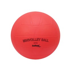 Balón Minivoleibol Softee Iniciación Pvc Rojo Vóley