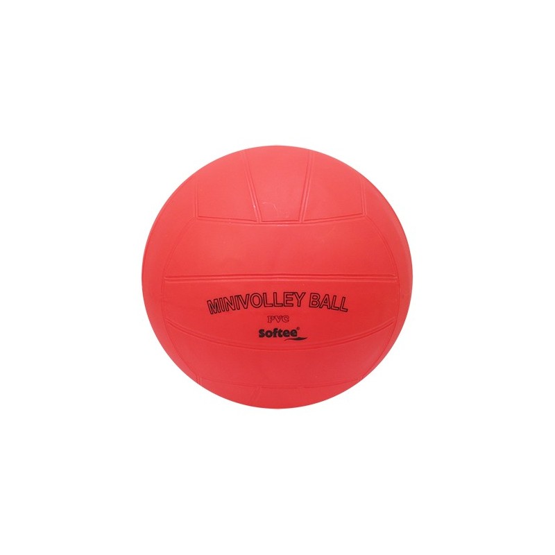 Balón Minivoleibol Softee Iniciación Pvc Rojo Vóley