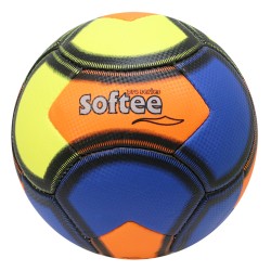 Balón Softee Fútbol Beach 5 Azul/Amarillo/Naranja 5