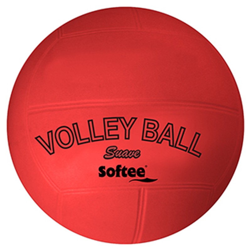 Balón Voleibol Softee Soft Rojo Vóley