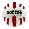 Balón Fútbol Híbrido Softee Max Blanco/Rojo Sala 62|Balon futbol sala