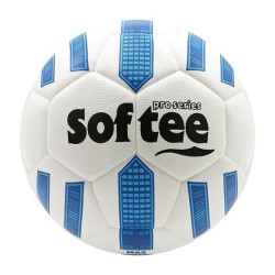 Balón Fútbol Híbrido Softee Max Blanco/Azul Fútbol 11