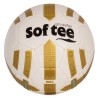 Balón Fútbol Híbrido Softee Max Blanco/Oro Fútbol 11|Balon futbol