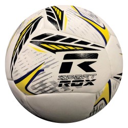 Balón Fútbol Híbrido Rox Strong Blanco/Amarillo Fútbol 11