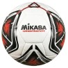 Balón Fútbol Mikasa Regateador Cuero Sintético Blanco/Rojo/Negro Fútbol 11|Balon futbol