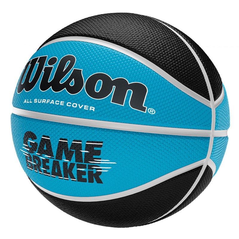 Balón Baloncesto Wilson Gamebreaker Azul/Negro 5