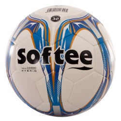 Balón Softee Diamond Blanco/Azul Fútbol 11