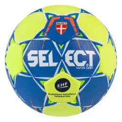 Balón Balonmano Select Maxi Grip Verde/Azul 3