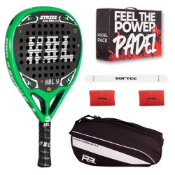 Pack Pádel Hbl Strike Palas Padel Genero Hombre Palas Padel Rango Adulto Palas Padel Presentacion Pack