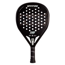 Pala Pádel Enebe Spitfire Black Palas Padel Genero Hombre Palas Padel Rango Adulto Palas Padel Presentacion Individual