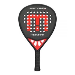 Pala Pádel Mystica Legacy Carbon Attack Red Palas Padel Genero Hombre Palas Padel Rango Adulto Palas Padel Presentacion Individual