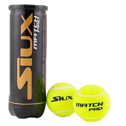 Bote 3 Pelotas Padel Siux Match Pro Pelotas Padel 3 Pelotas