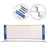 Set Minitenis/Minibadminton Metálico Softee|Postes Badminton