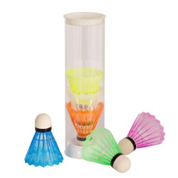 Volantes Badminton Plástico 6Uds Softee