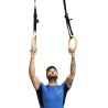 Anillas De Suspensión Madera Softee|Entrenamiento Suspension Corporal