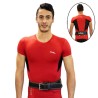 Cinturon Softee Fitness Cuero Negro L