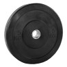 Disco Bumper Negro 5 Kg|Discos Gimnasio