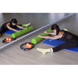 Rodillo De Pilates Softee Negro 90 Cm