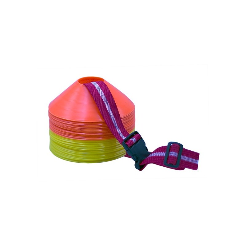 Cono Semirígido Softee Naranja Fluor 23 Cm|Conos Entrenamiento