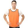 Peto Reversible Unisex Naranja/Negro Junior|Petos Entrenamiento