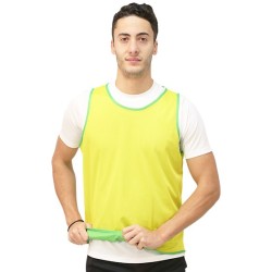 Peto Reversible Unisex Verde/Amarillo Junior