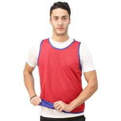 Peto Reversible Unisex Azul/Rojo Junior