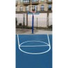 Juego Protección Postes Basket/ Minibasket Monotubo 80X80 Mm|Protectores canasta