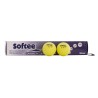 Caja 6Uds Pelotas Tenis De Mesa 40Mm Softee Amarillo Flúor|Pelotas de Ping Pong