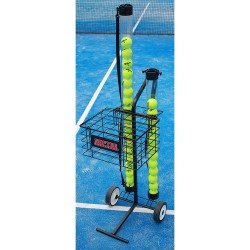 Carro Portapelotas Tenis / Pádel 80 Pelotas Softee Negro 80 Pelotas