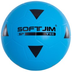 Pelota Multiuso Pvc Azul/Negro 20 Cm