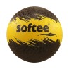 Pelota Caucho Softee Negro/Amarillo 240 Mm