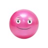 Pelota Pvc Cara Divertida Rosa 100 Mm