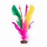 Lote 6 Indiakas Fútbol Pluma Multicolor|Futbol Pluma