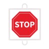 Panel De Señalización Tráfico De Prioridad Nº 1 (Stop)|Material educacion vial