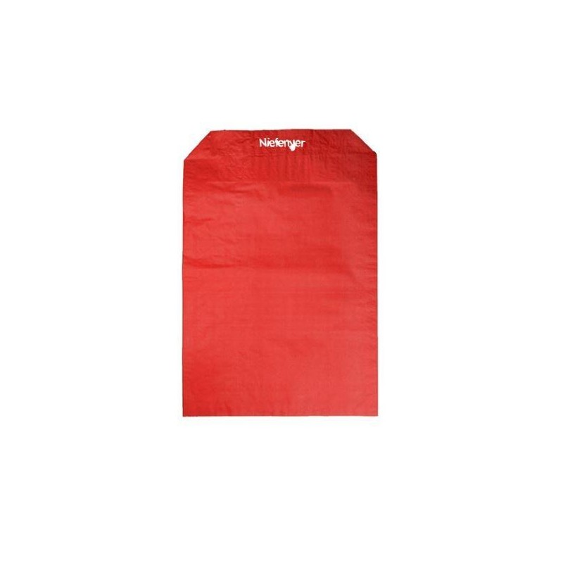 Bolsa de Disfraz de Papel Rojo 90x60 Cm 10Ud