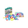 Aros Texturas Translucent Math Color Rings 2-5 Años