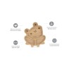 Bol y Cuchara Wooden Plate Frog Fsc 100%