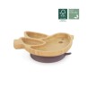 Bol con ventosa Wooden Plate Chick Fsc 100%